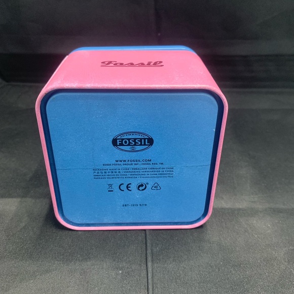 Fossil Storage & Organisation Square Tin Box - Picture 3 of 4